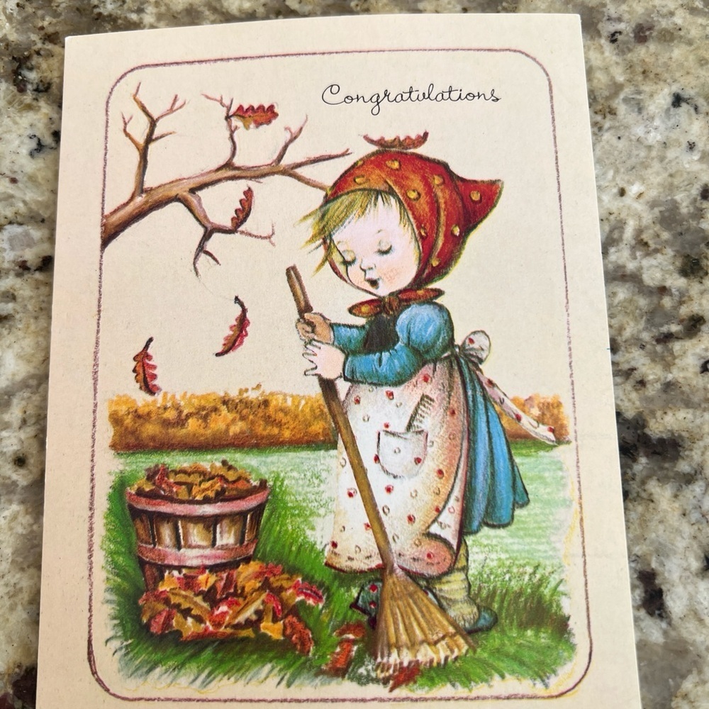 Vintage Good Samaritans, Little Helpers cards illustrated by Anne Liese